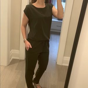 Dark green jumpsuit